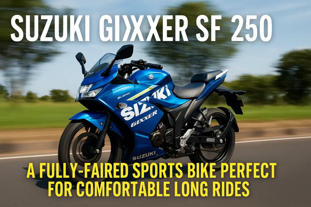Suzuki Gixxer SF 250: A Fully-Faired Sports Bike